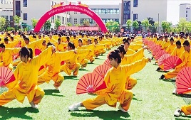武威全民健身 幸福新生活“动”起来